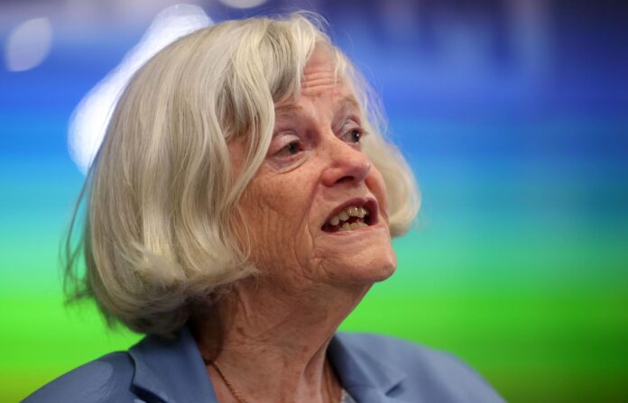 Imagen de archivo de Ann Widdecombe. EFE/EPA/NEIL HALL
