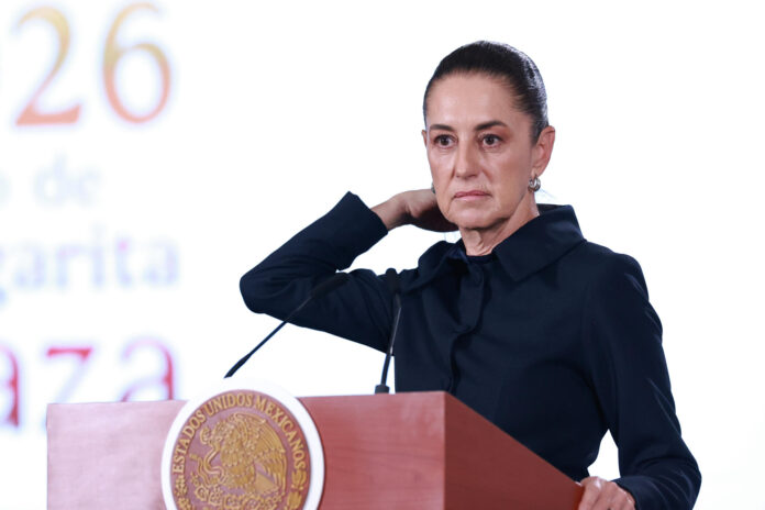 La presidenta de México, Claudia Sheinbaum, anunció que 