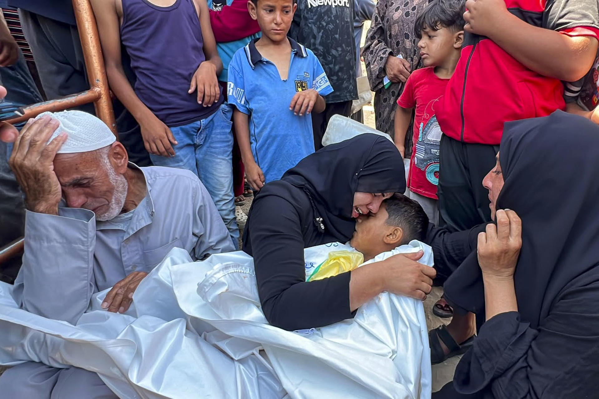 Las tropas israelíes mataron este martes a dos palestinos en el sur de Gaza, entre ellos un niño de 9 años. EFE/
