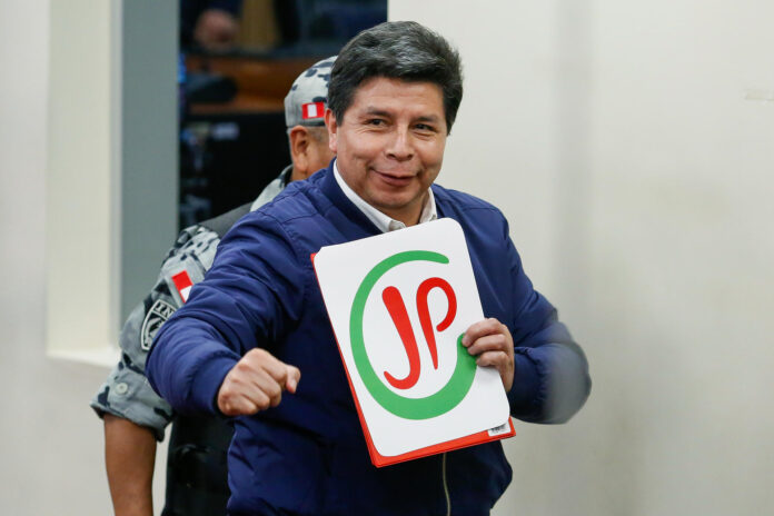 Fotografía de archivo del expresidente de Perú, Pedro Castillo. EFE/ Renato Pajuelo
