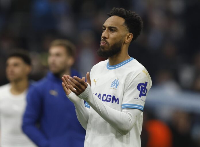 El jugador Pierre-Emerick Aubameyang en foto de archivo de GUILLAUME HORCAJUELO. EFE/EPA
