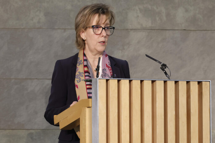 La comisaria europea de Servicios financieros, María Luisa Alburquerque, en una imagen de archivo- EFE/ J.P. Gandul
