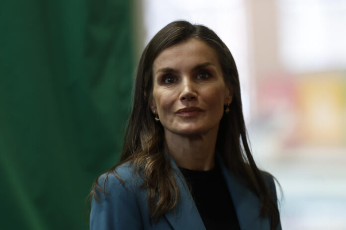 La reina Letizia, durante su asistencia a la final de la Copa de la Reina de Waterpolo el 9 de marzo de 2025 en Palma de Mallorca. EFE/Cati Cladera
