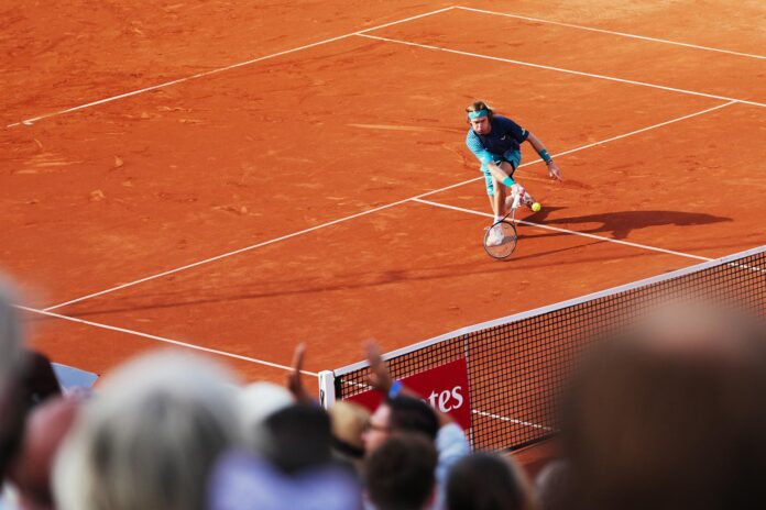 El ruso Andrey Rublev en Bastad EFE/EPA/Björn Larsson Rosvall
