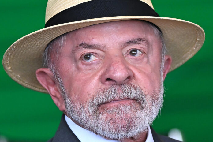 Fotografía del 20 de julio de 2026 del presidente de Brasil, Luiz Inácio Lula da Silva, en el Palacio de Planalto en Brasilia (Brasil). EFE/Andre Borges
