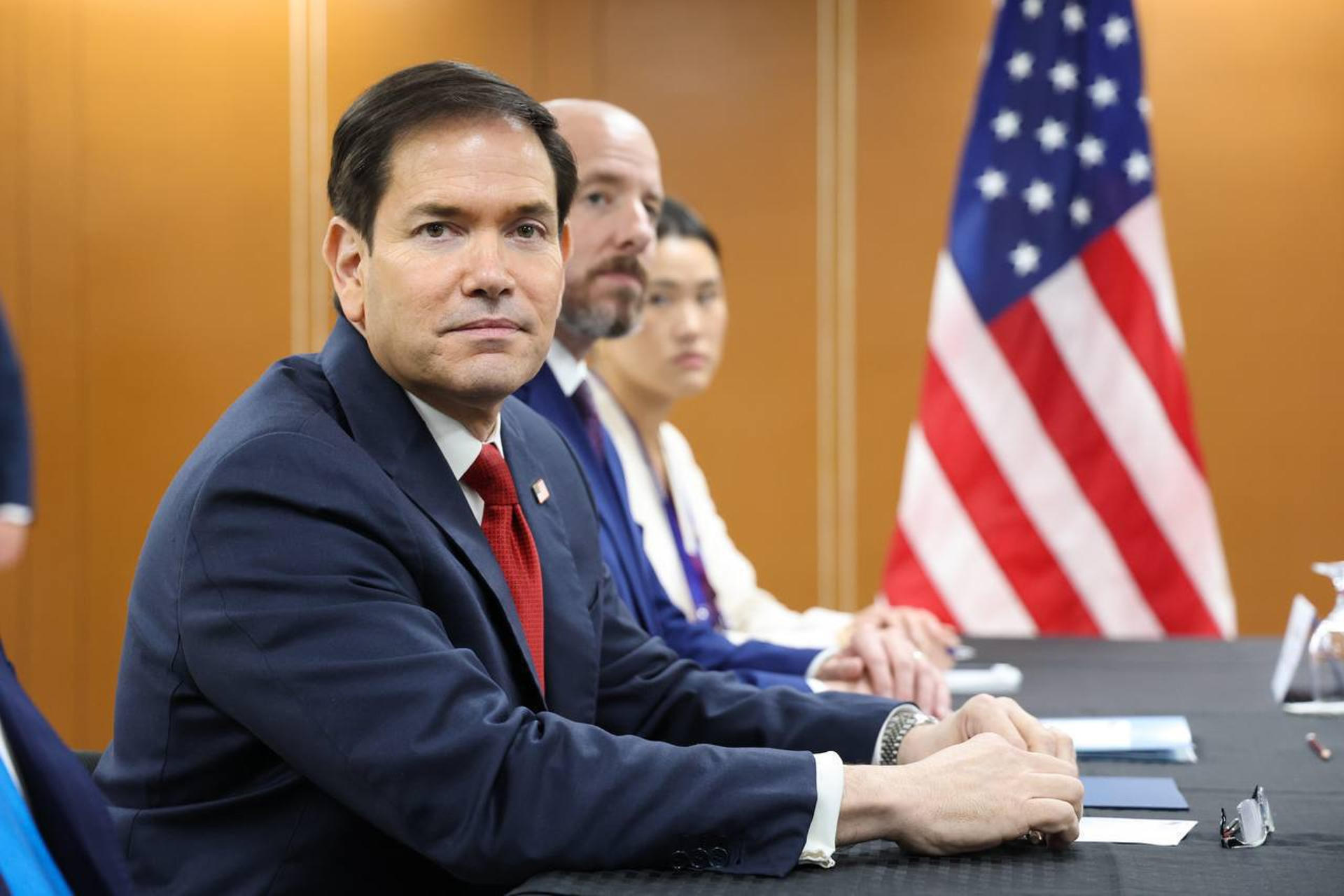 MANILA, 23/07/2026.- Los jefes de la diplomacia de Estados Unidos y Rusia, Marco Rubio (imagen) y Serguéi Lavrov, respectivamente, se reunieron este jueves en Manila para hablar de la guerra en Ucrania y abordar posibles maneras de zanjar el conflicto. 
EFE/ Ministerio de Exteriores Ruso// SOLO USO EDITORIAL/SOLO DISPONIBLE PARA ILUSTRAR LA NOTICIA QUE ACOMPAÑA (CRÉDITO OBLIGATORIO)
