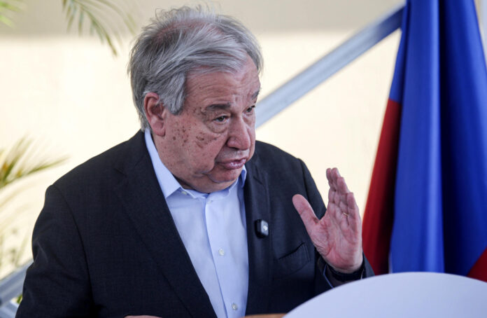 El secretario general de Naciones Unidas, António Guterres. Imagen de archivo. EFE/ Mentor David Lorens
