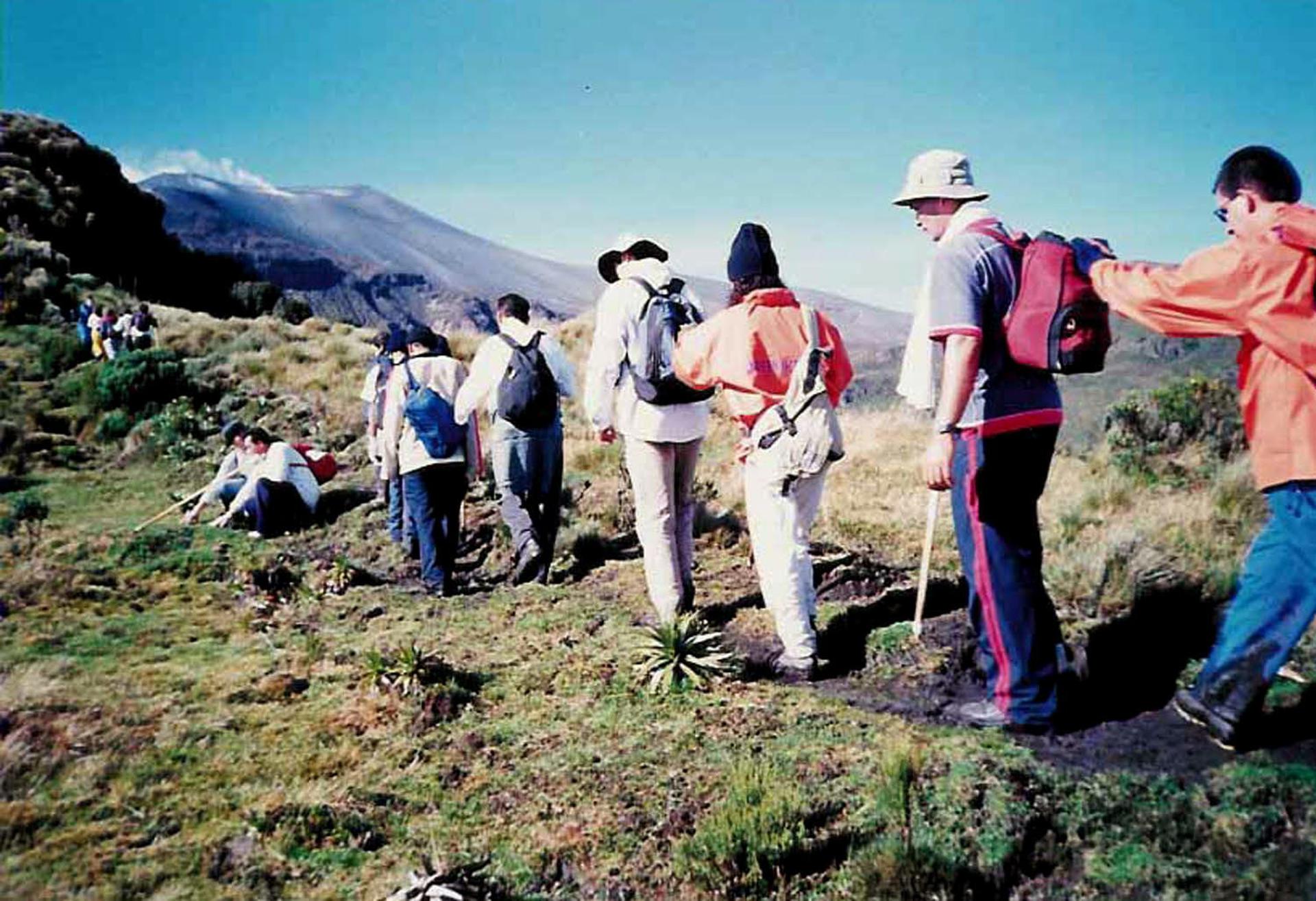 Foto de archivo del volcán Puracé de Colombia. EFE/Stg
