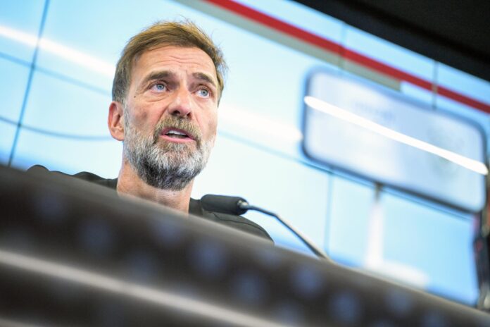 Juergen Klopp, durante su presentación este viernes como nuevo seleccionador de Alemania. EFE/EPA/Hannes Albert
