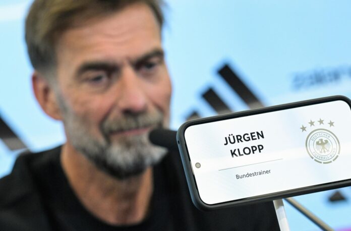 Juergen Klopp durante la presentación este viernes como nuevo seleccionador de Alemania. EFE/EPA/Hannes Albert
