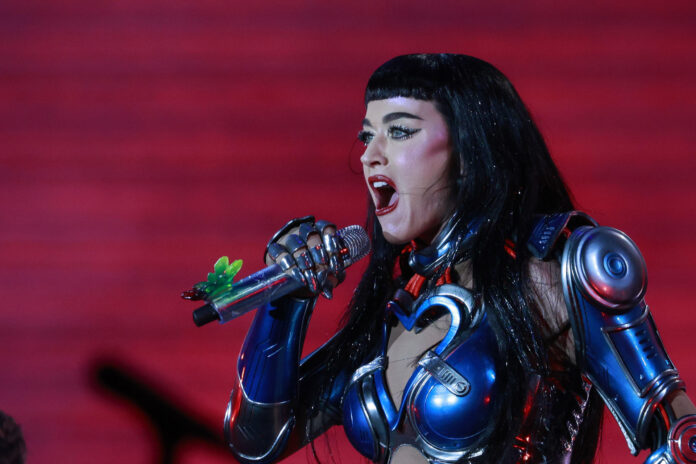 Fotografía de archivo de la cantante estadounidense Katy Perry. EFE/ Sebastião Moreira
