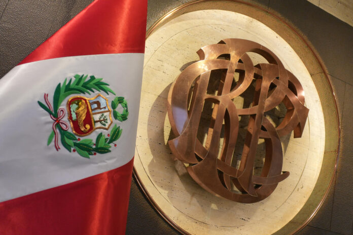 Fotografía de archivo que muestra el logo del Banco Central de Reserva del Perú (BCRP). EFE/ John Reyes Mejía
