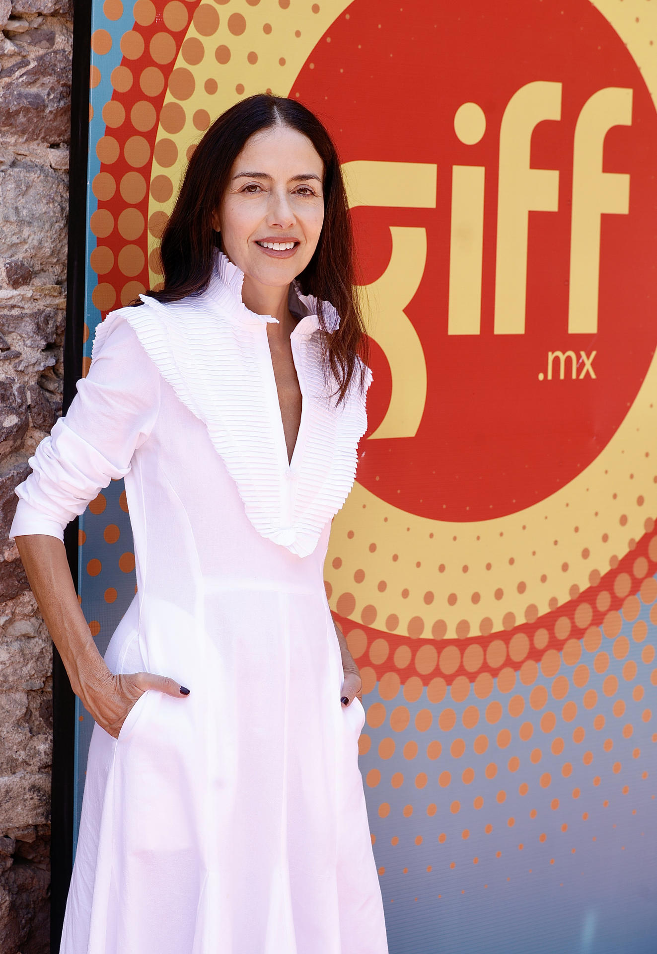 La actriz mexicana Cecilia Suárez posa durante una entrevista con EFE este domingo, en la ciudad de Guanajuato (México). EFE/Luis Ramírez
