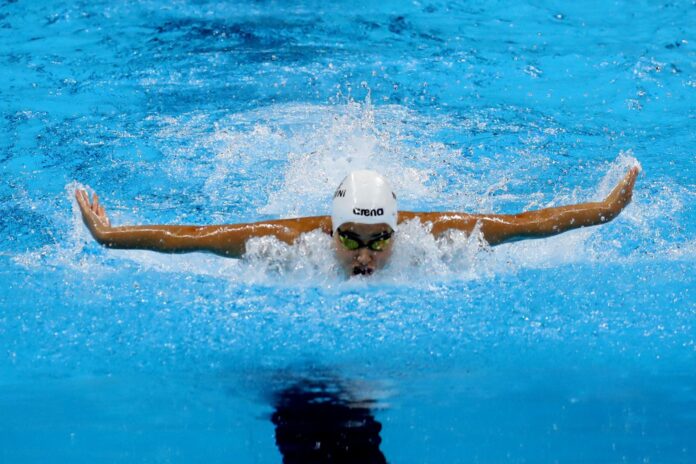 Fotografía de archivo del 6 de agosto de 2016, en la que puede verse a la nadadora Yusra Mardini, durante los Juegos Olímpicos de Brasil. EFE/ESTEBAN BIBA

