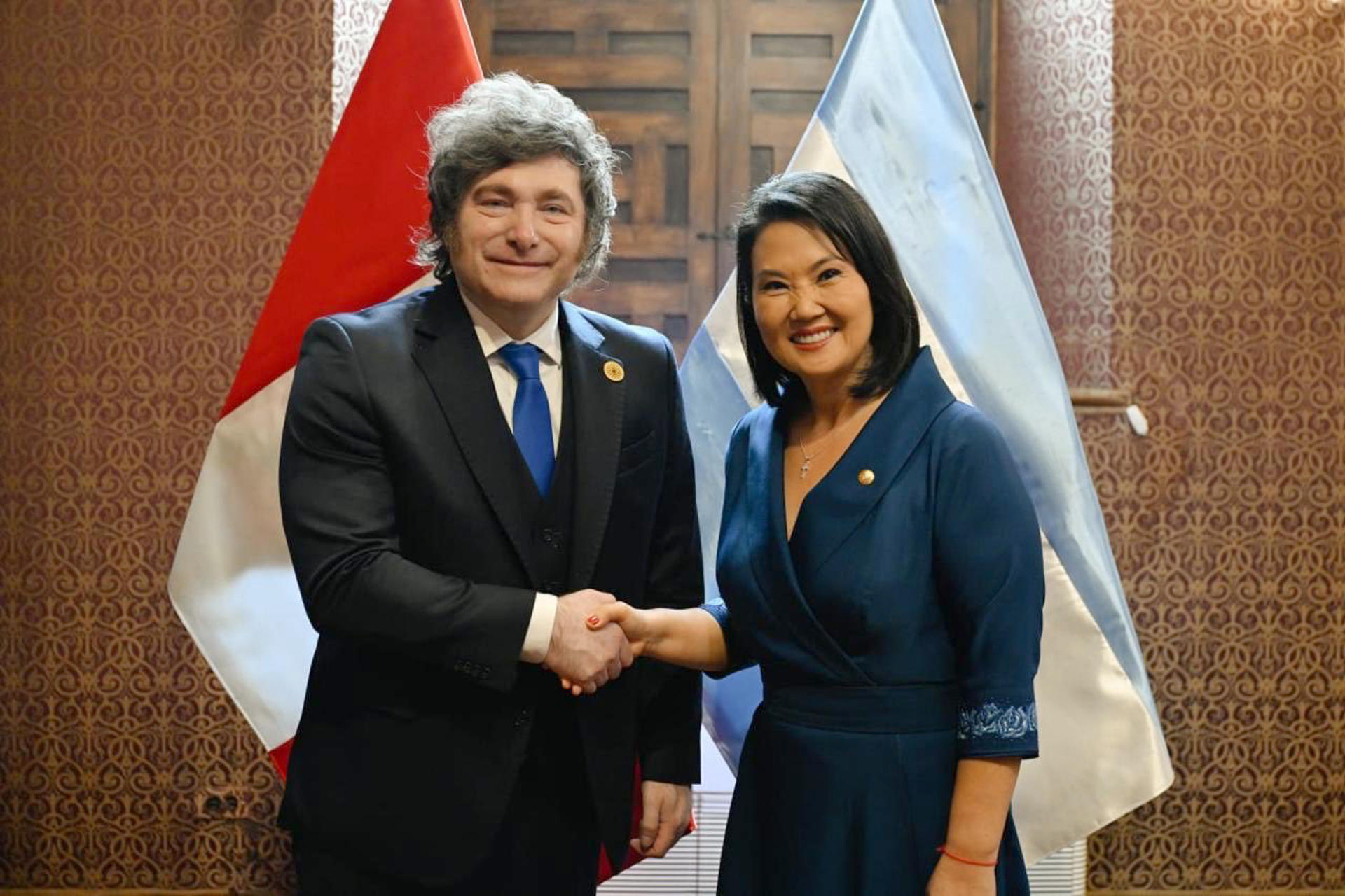 Fujimori y Milei buscarán fortalecer cooperación económica entre Perú y  Argentina - HolaNews