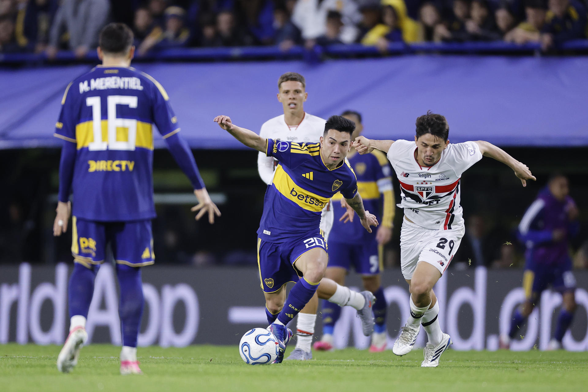 1-0. Boca derrota a São Paulo pero aplaza la definición a semifinales en el Morumbí - HolaNews